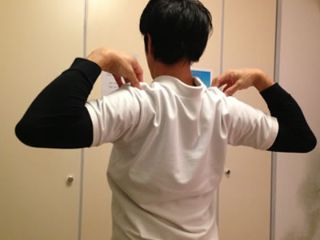 肩甲骨ストレッチ