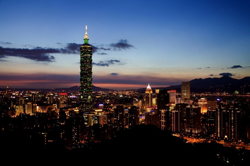 台湾の夜景