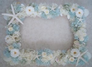 海をイメージしたフレーム