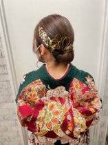 ＜2027年成人式＞当日のヘアセット・メイク、着付けスタッフ募集！フリーランス・WワークOK★【成人式▶日給：40,000円＋交通費別途支給♪】